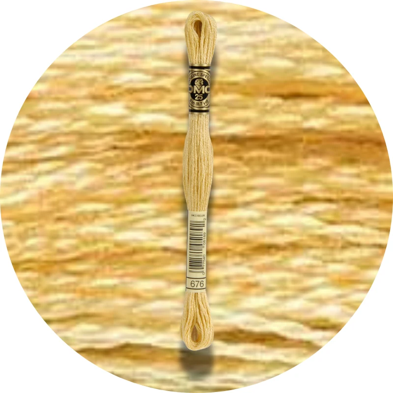 DMC Mouliné Spécial 25 Broderigarn 0676