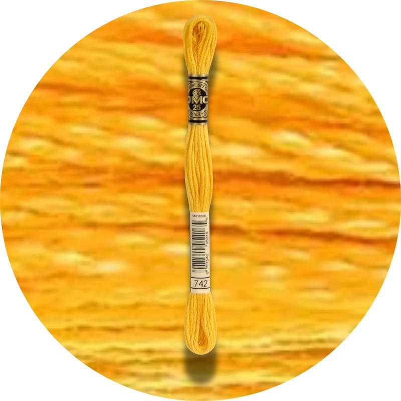 DMC Mouliné Spécial 25 Broderigarn 0742