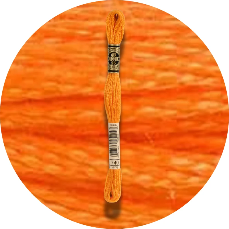 DMC Mouliné Spécial 25 Broderigarn 0740