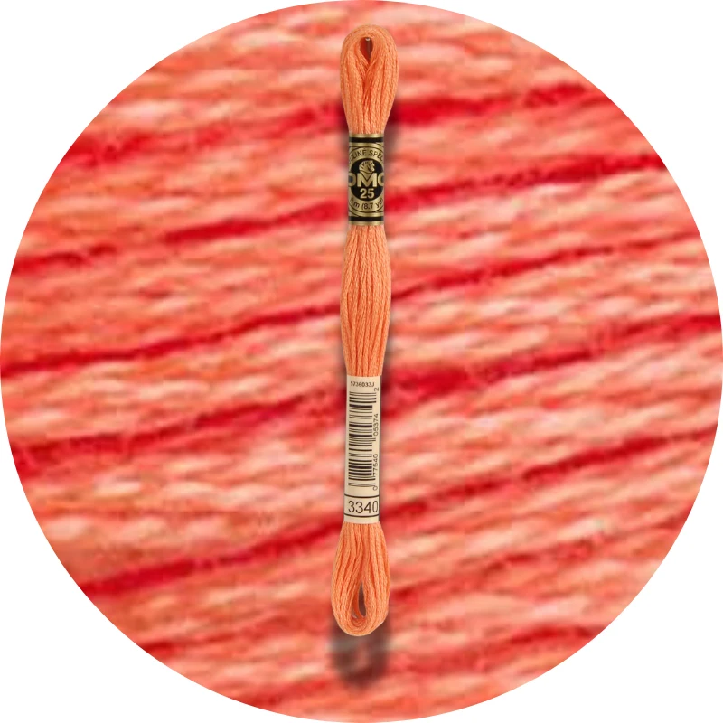 DMC Mouliné Spécial 25 Broderigarn 3340