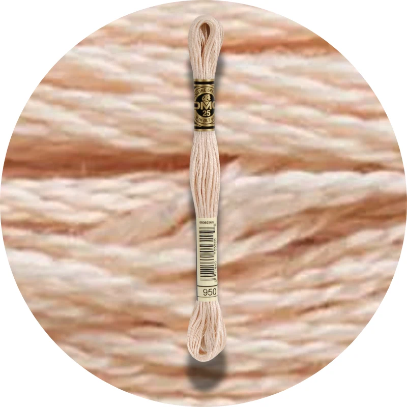 DMC Mouliné Spécial 25 Broderigarn 0950