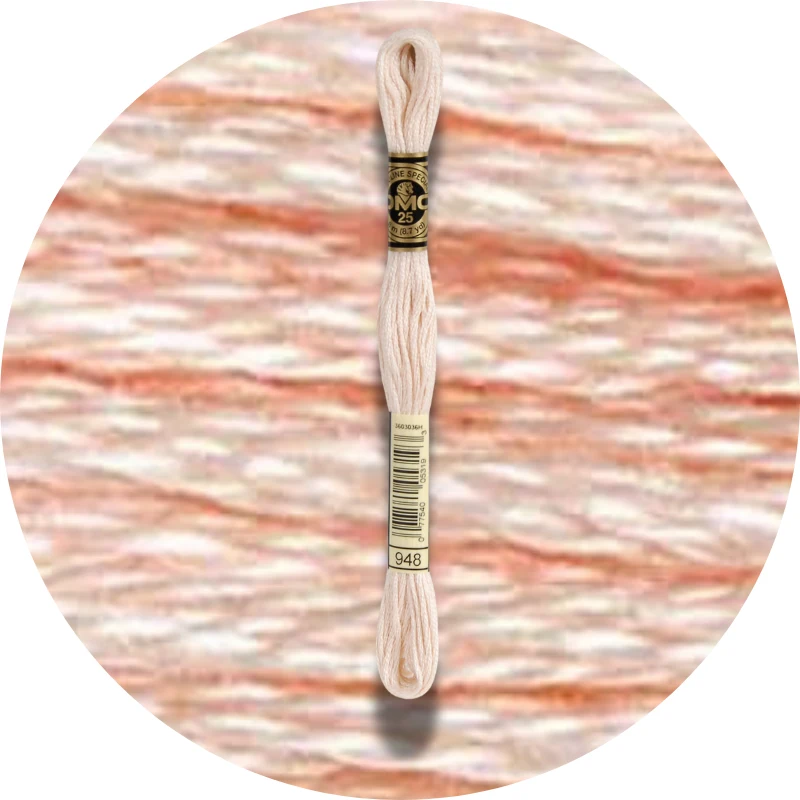 DMC Mouliné Spécial 25 Broderigarn 0948