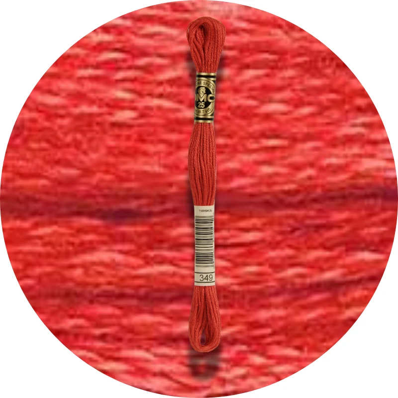 DMC Mouliné Spécial 25 Broderigarn 0349