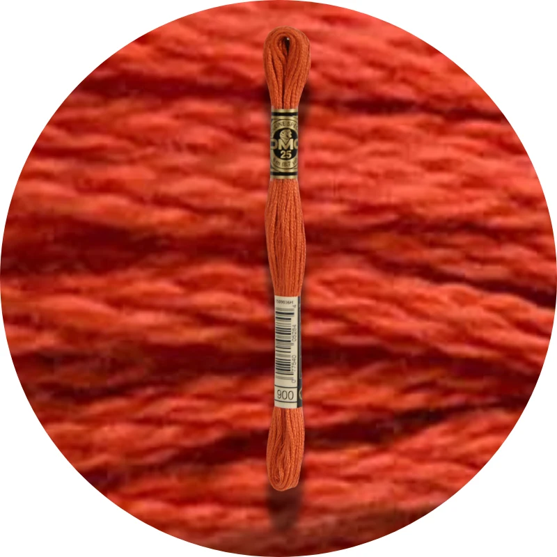 DMC Mouliné Spécial 25 Broderigarn 0900