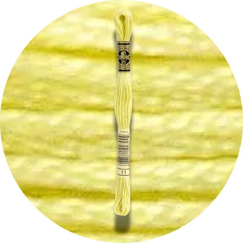 DMC Mouliné Spécial 25 Broderigarn 0011