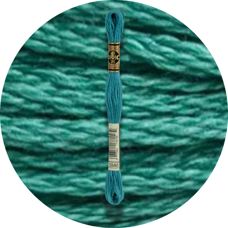 Mouliné Spécial 25 Grøn 3848