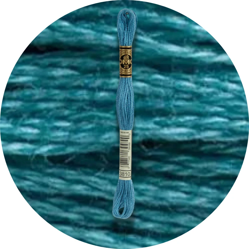 Mouliné Spécial 25 Grøn 3810