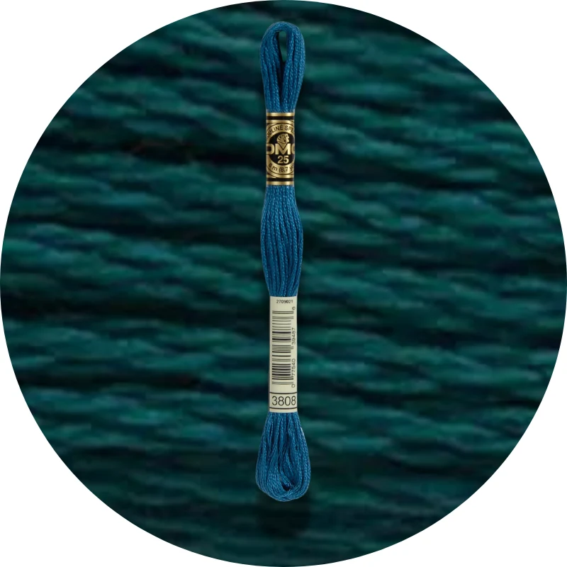 Mouliné Spécial 25 Grøn 3808