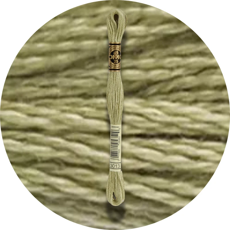 Mouliné Spécial 25 Grøn 3013