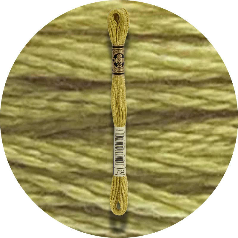 Mouliné Spécial 25 Grøn 0734