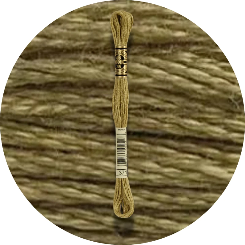 Mouliné Spécial 25 Grøn 0371