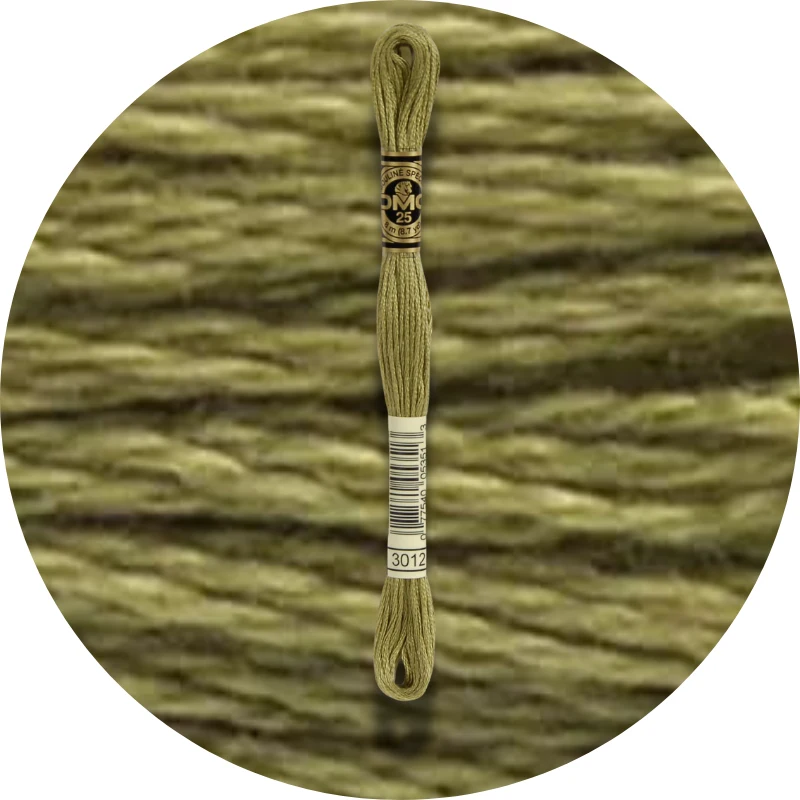 Mouliné Spécial 25 Grøn 3012