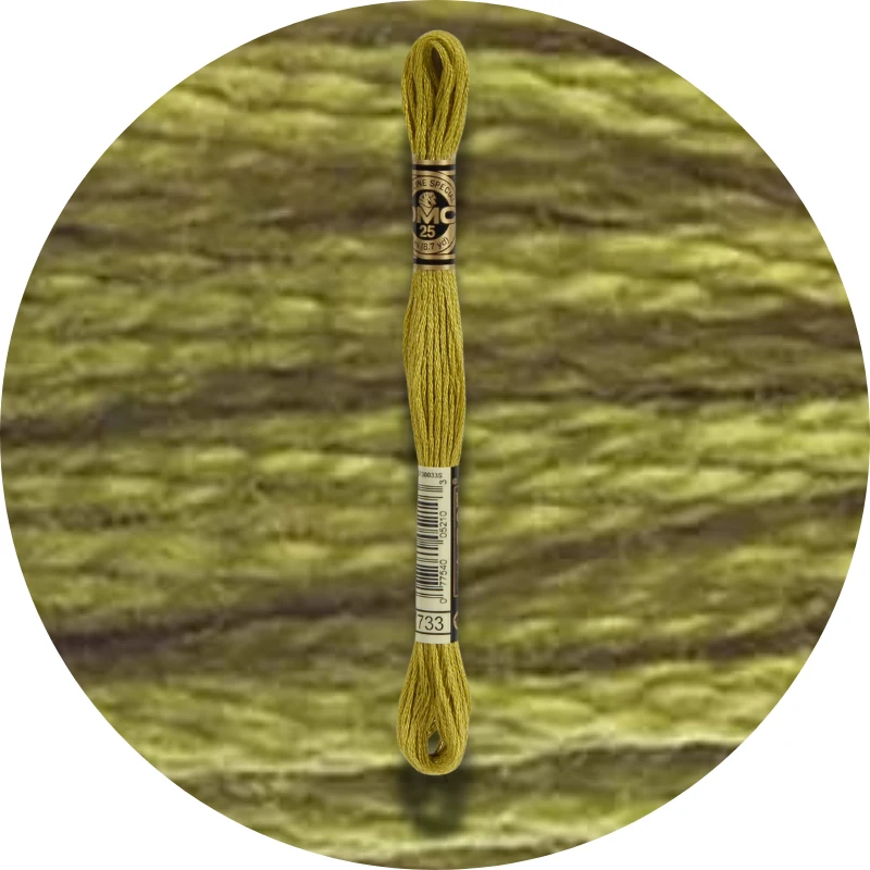 Mouliné Spécial 25 Grøn 0733