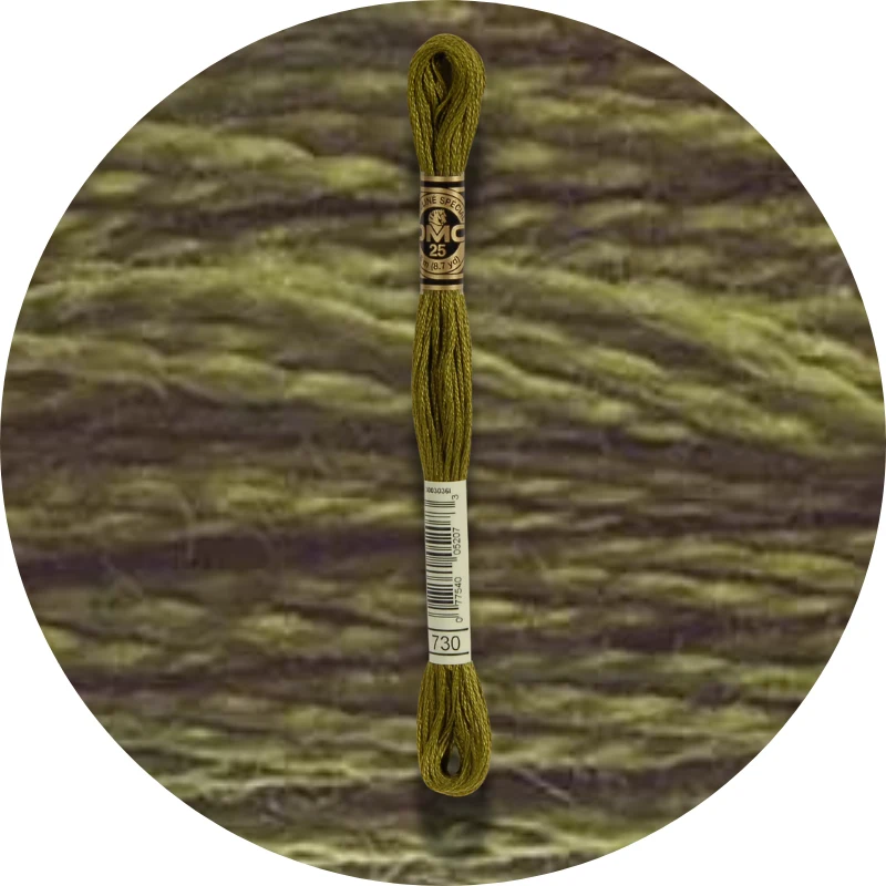 Mouliné Spécial 25 Grøn 0730