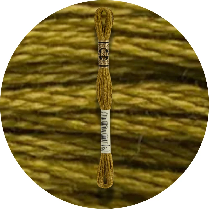 Mouliné Spécial 25 Grøn 0831