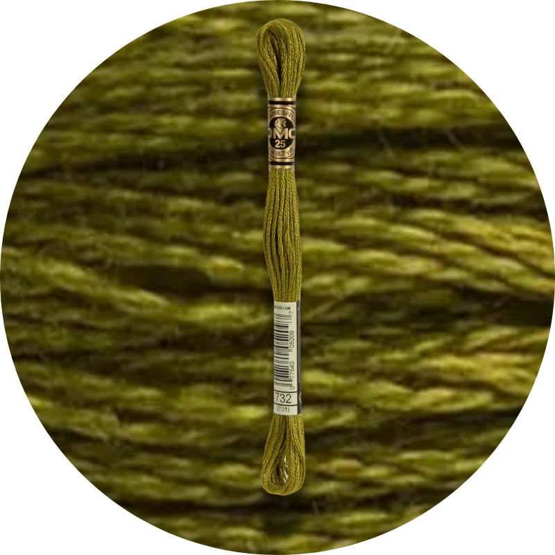 Mouliné Spécial 25 Grøn 0732