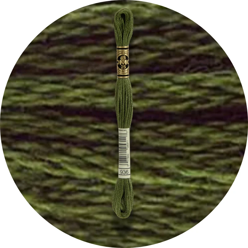 Mouliné Spécial 25 Grøn 0936