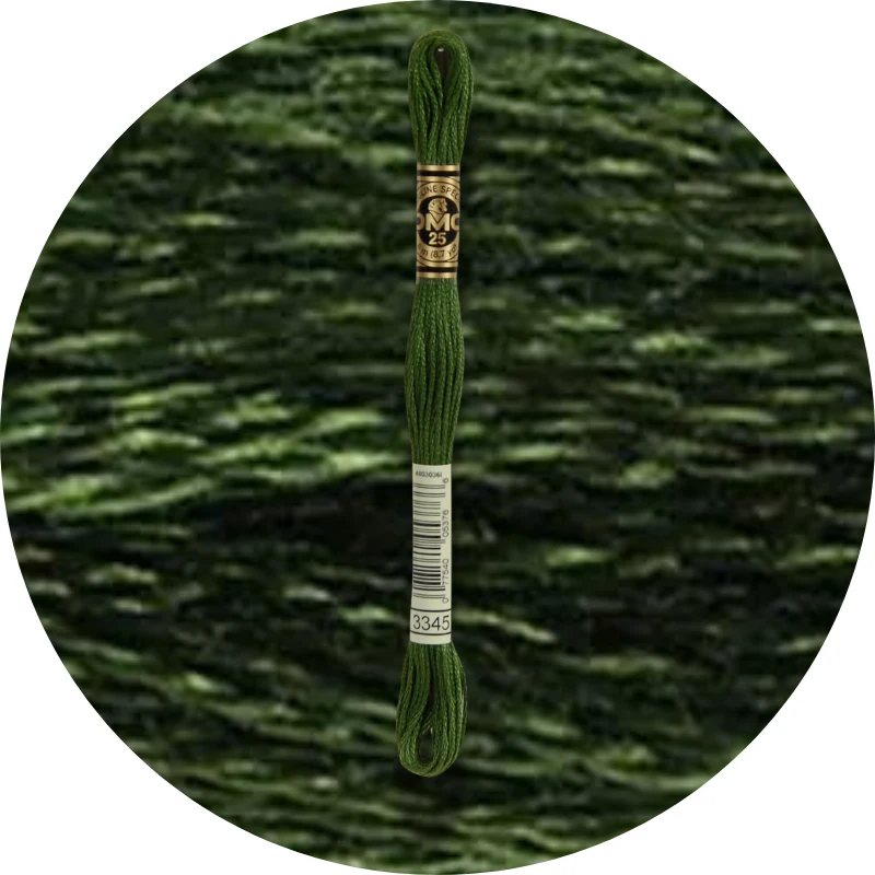 Mouliné Spécial 25 Grøn 3345