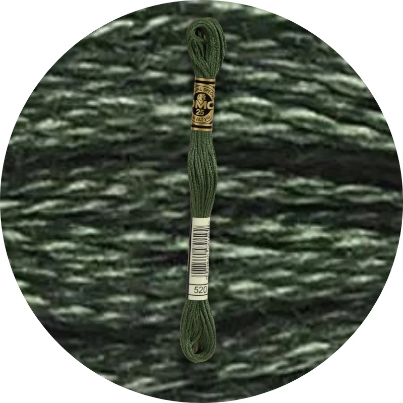 Mouliné Spécial 25 Grøn 0520