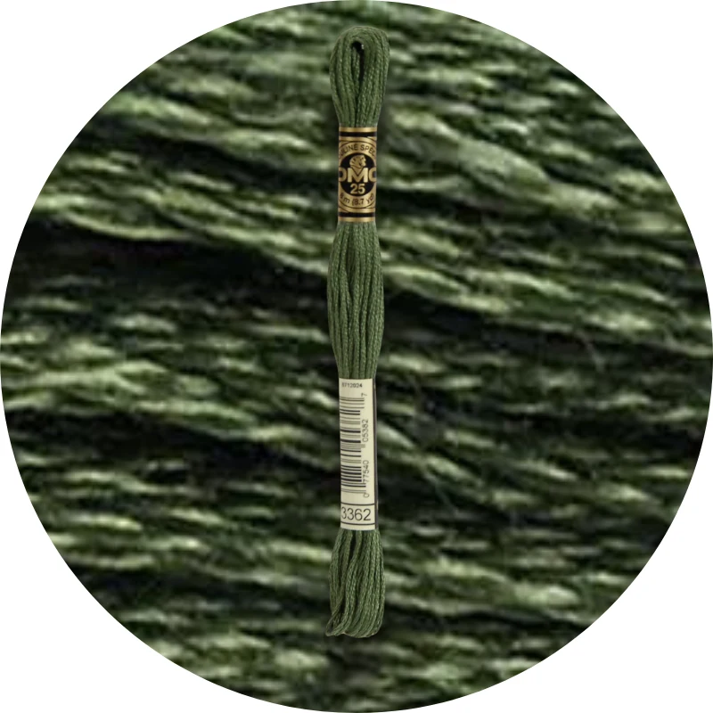 Mouliné Spécial 25 Grøn 3362