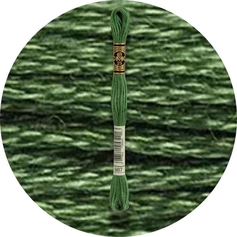 Mouliné Spécial 25 Grøn 0987