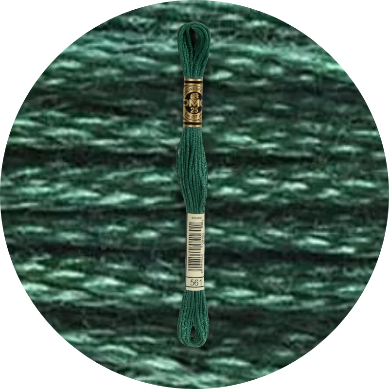 Mouliné Spécial 25 Grøn 0561