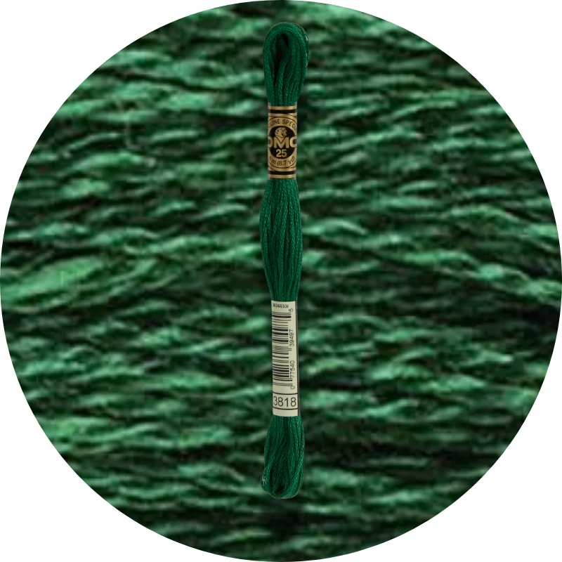 Mouliné Spécial 25 Grøn 3818