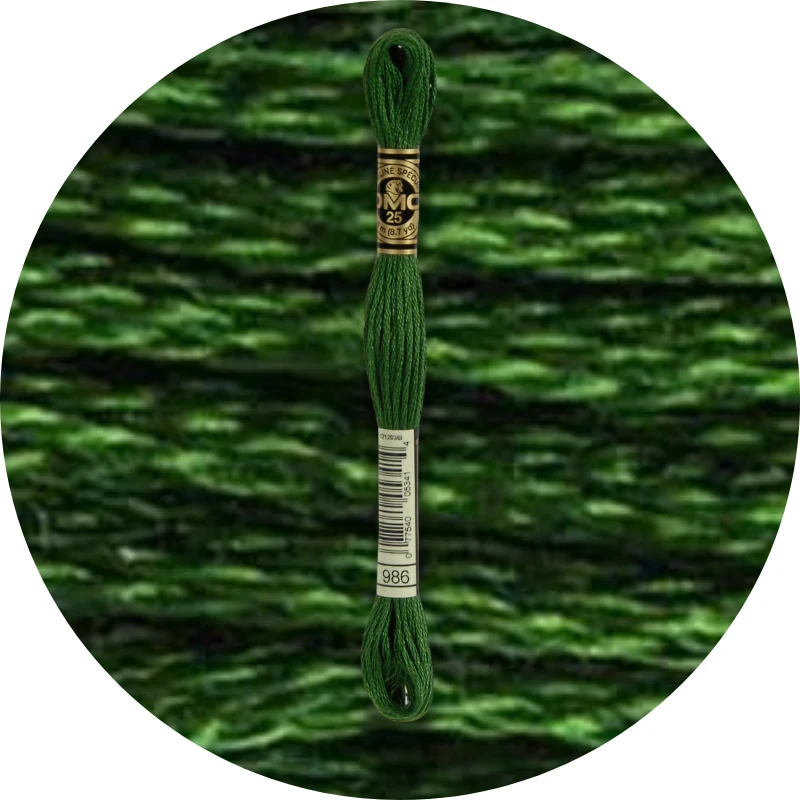 Mouliné Spécial 25 Grøn 0986