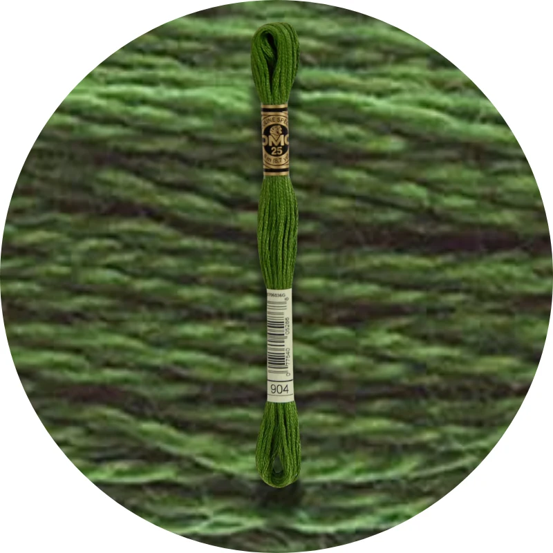 Mouliné Spécial 25 Grøn 0904