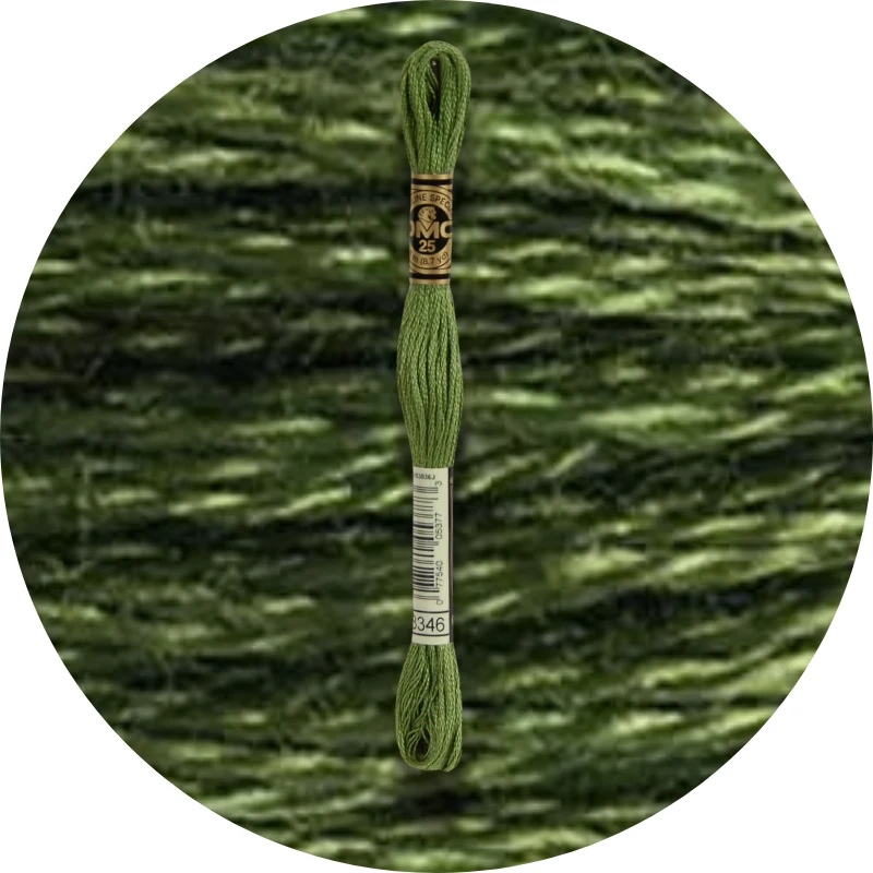 Mouliné Spécial 25 Grøn 3346