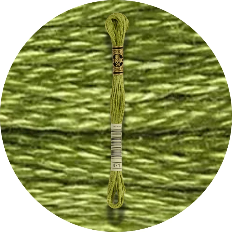 Mouliné Spécial 25 Grøn 0471