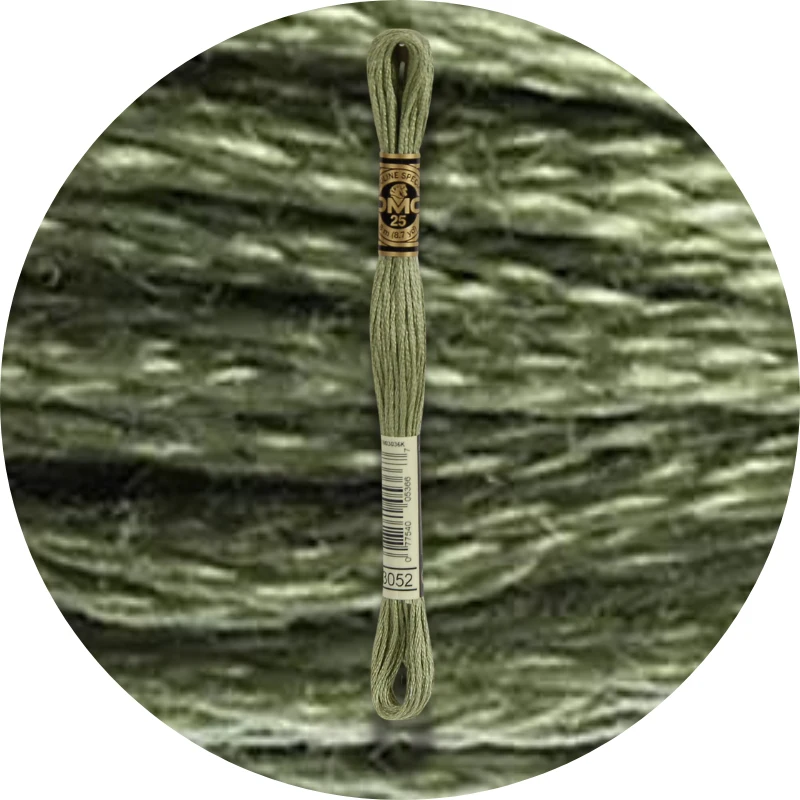 Mouliné Spécial 25 Grøn 3052