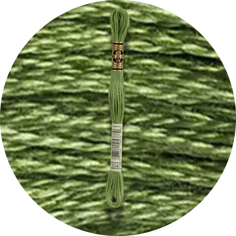 Mouliné Spécial 25 Grøn 3347