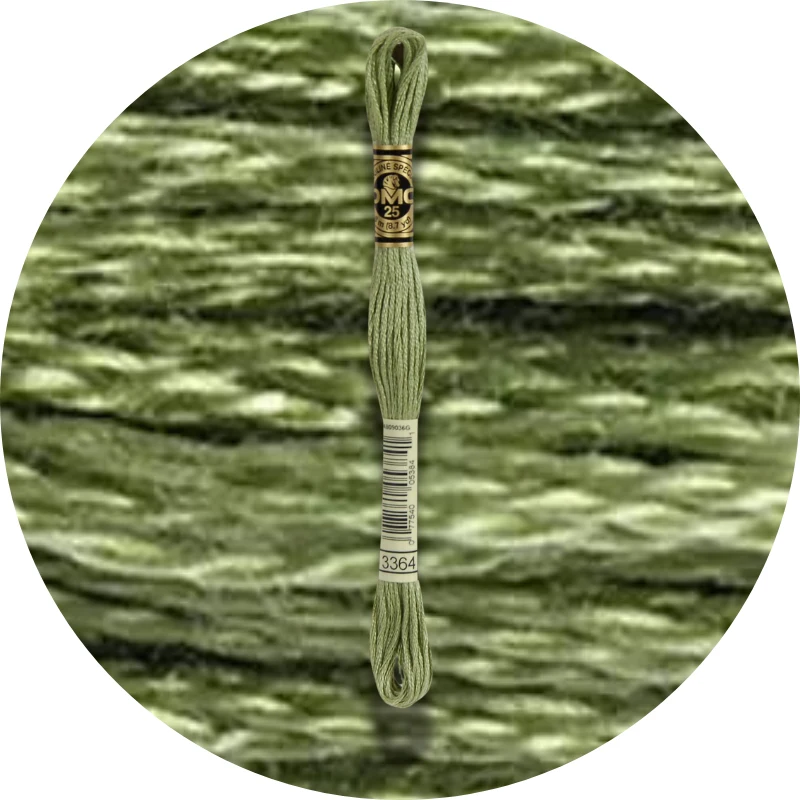 Mouliné Spécial 25 Grøn 3364