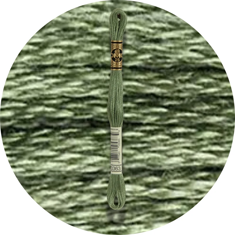 Mouliné Spécial 25 Grøn 3363