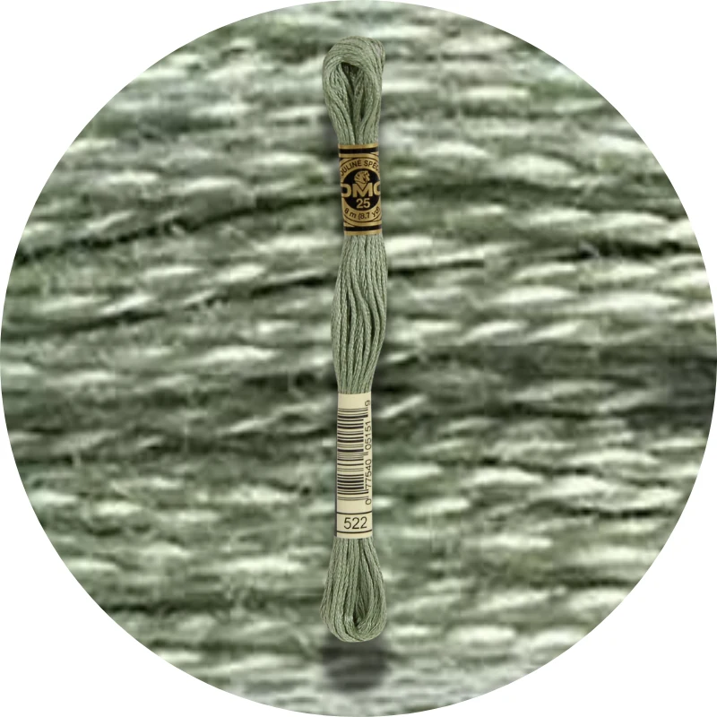 Mouliné Spécial 25 Grøn 0522