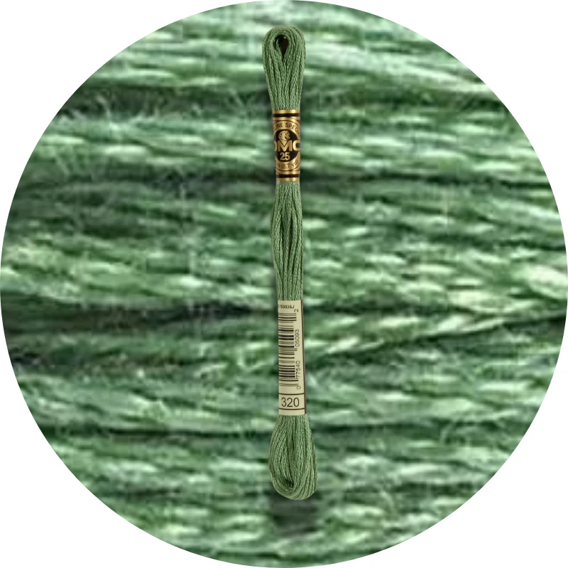 Mouliné Spécial 25 Grøn 0320