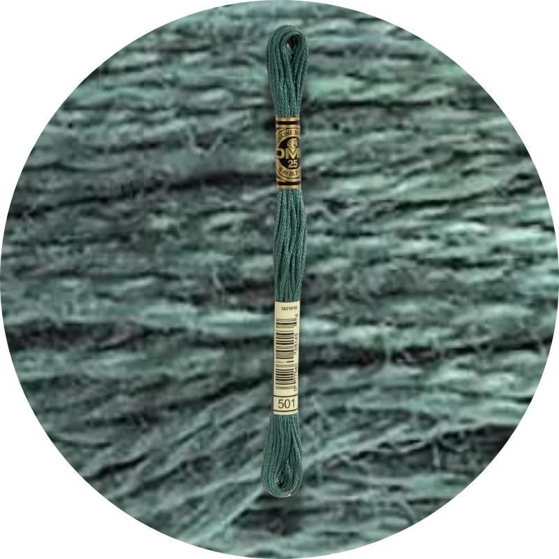 Mouliné Spécial 25 Grøn 0501