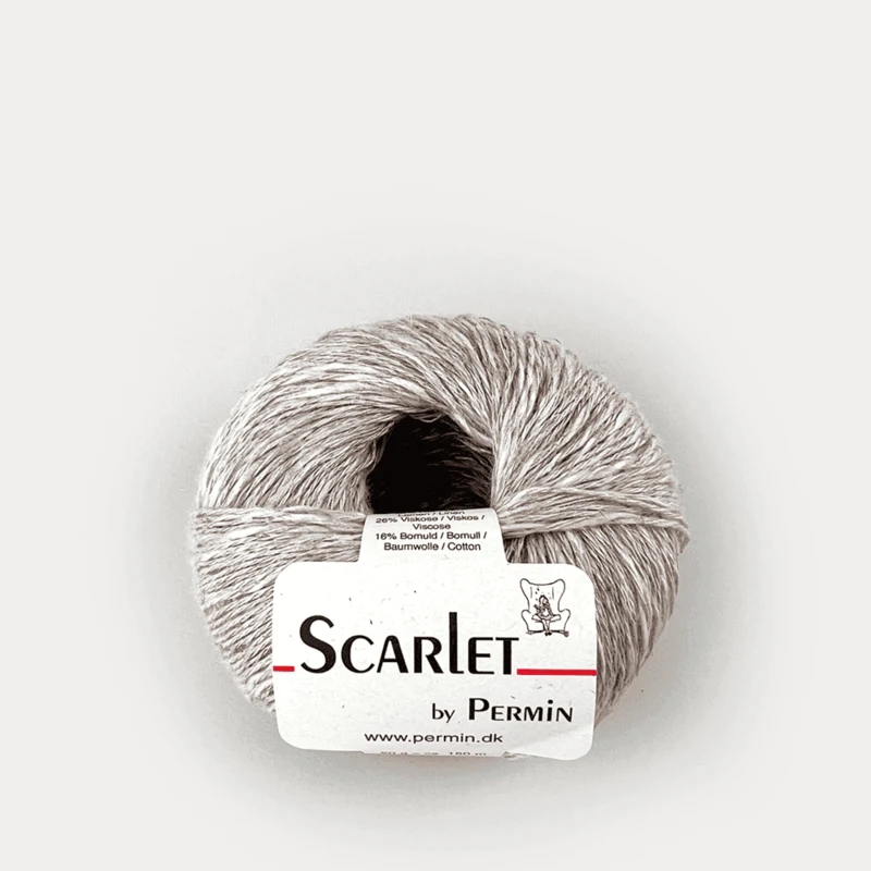 Permin Scarlet 04 Hørfarvet