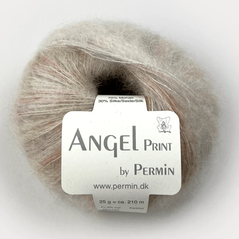 Permin Angel Print 69 Sart Rosa