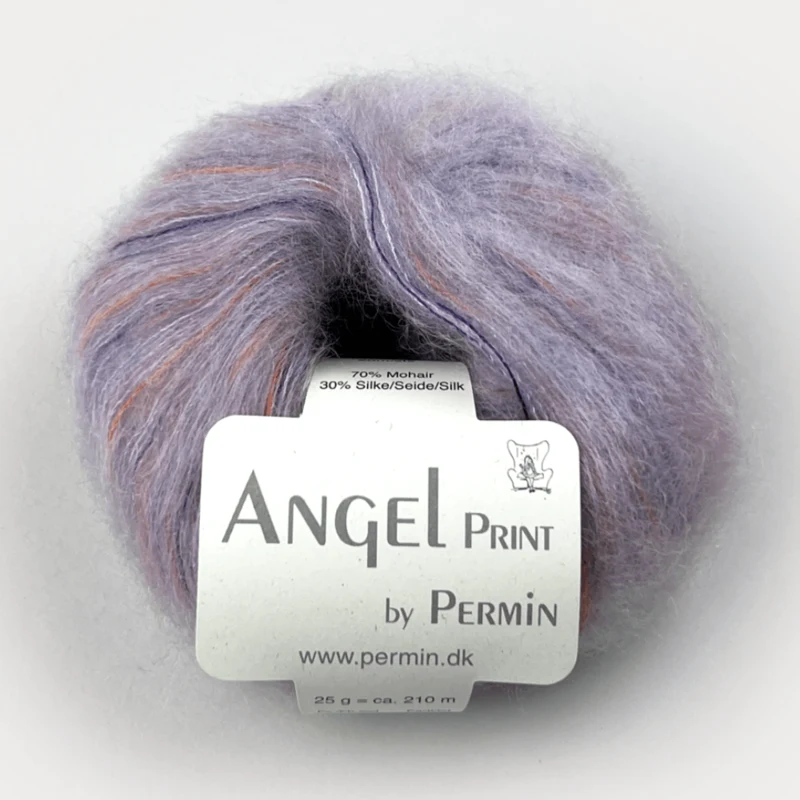 Permin Angel Print 67 Lavendel
