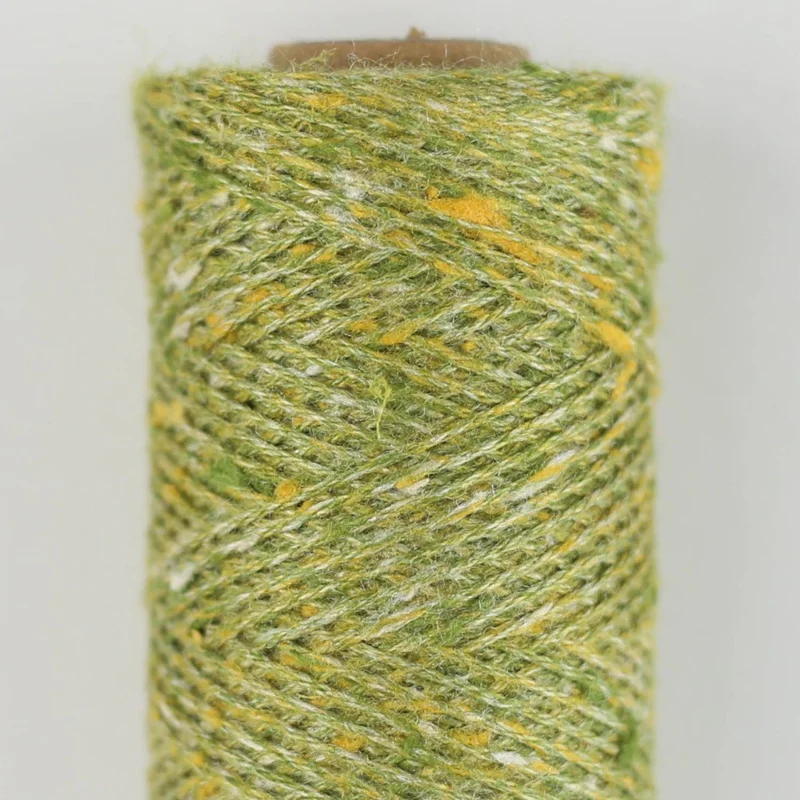 Tussah Tweed sp22 Grøn-fantasi-mix