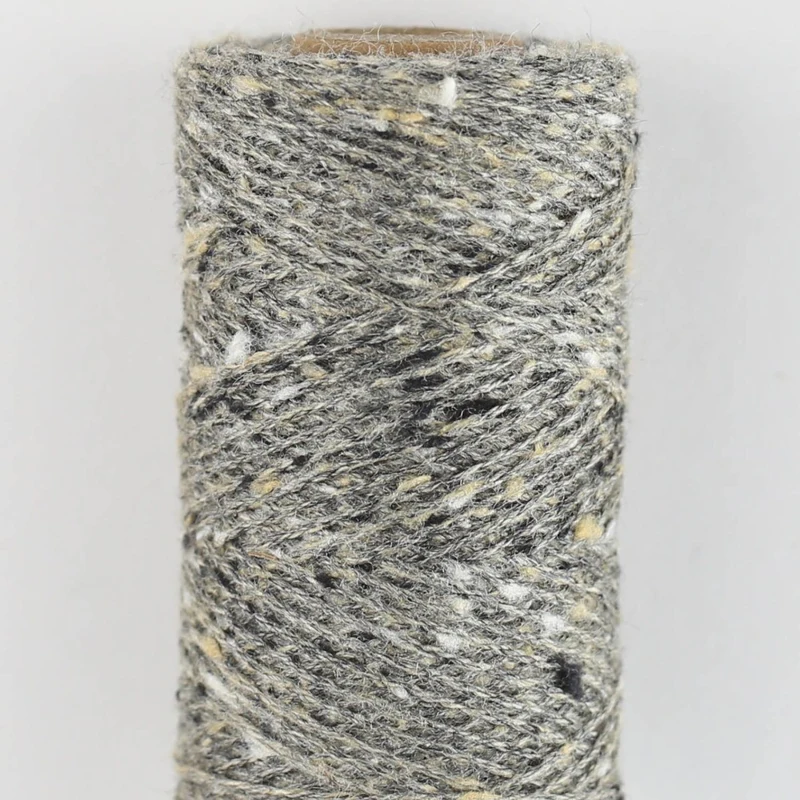 Tussah Tweed sp12 Grå-tweed-mix