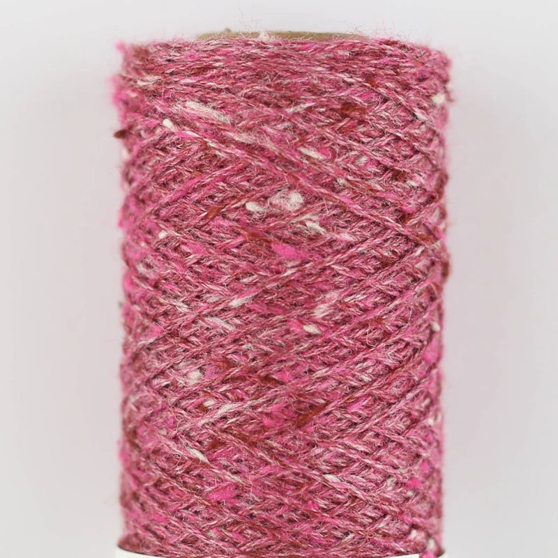 Tussah Tweed sp32 Bordeaux-creme-mix