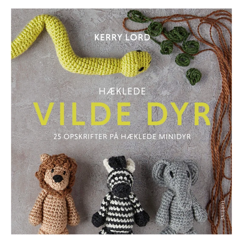 Bog: Hæklede vilde dyr af Kerry Lord