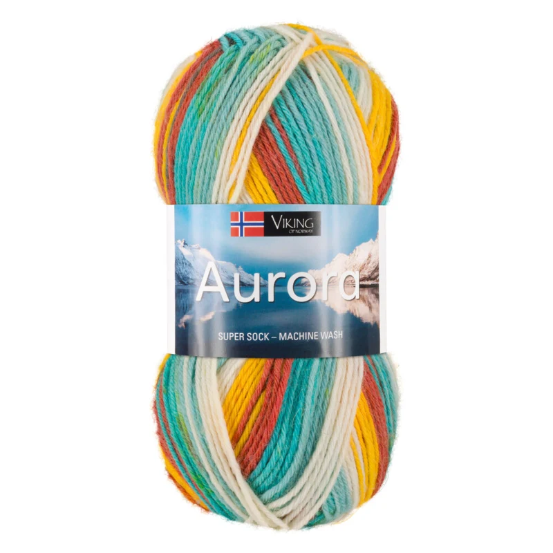 Viking Aurora 632 Multi gul/grøn/turkis