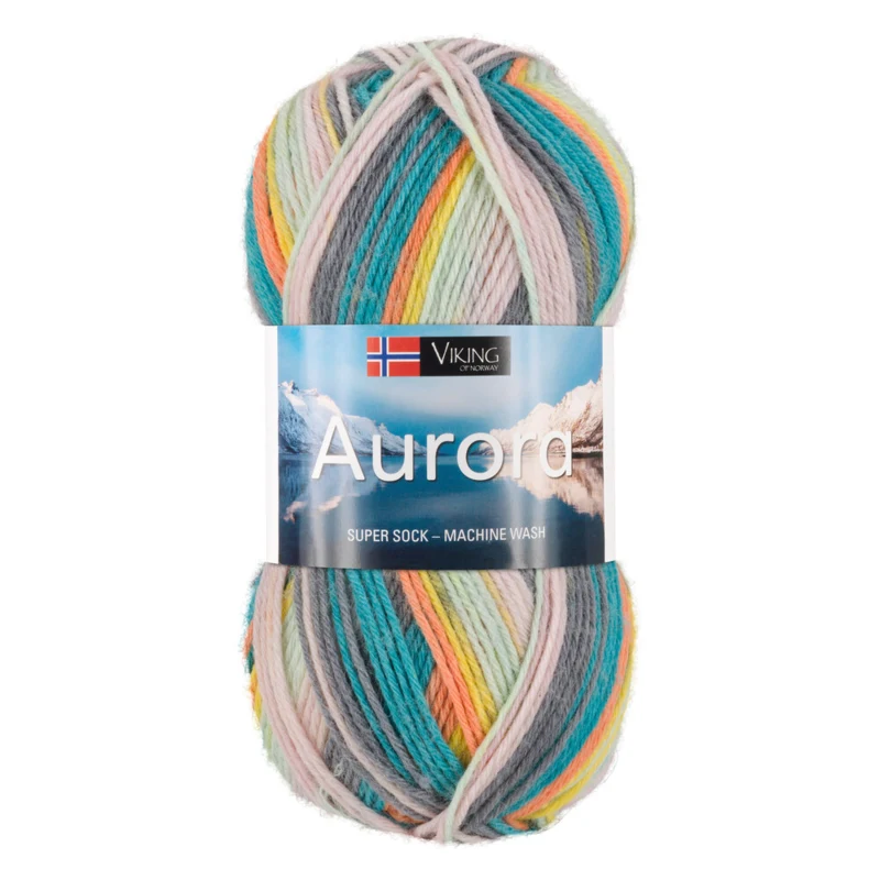 Viking Aurora 621 Multi petrol/orange/rosa