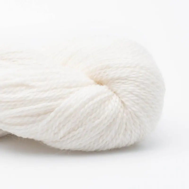 BC Garn Babyalpaca 10/2 RAS 32 Råhvid RAS