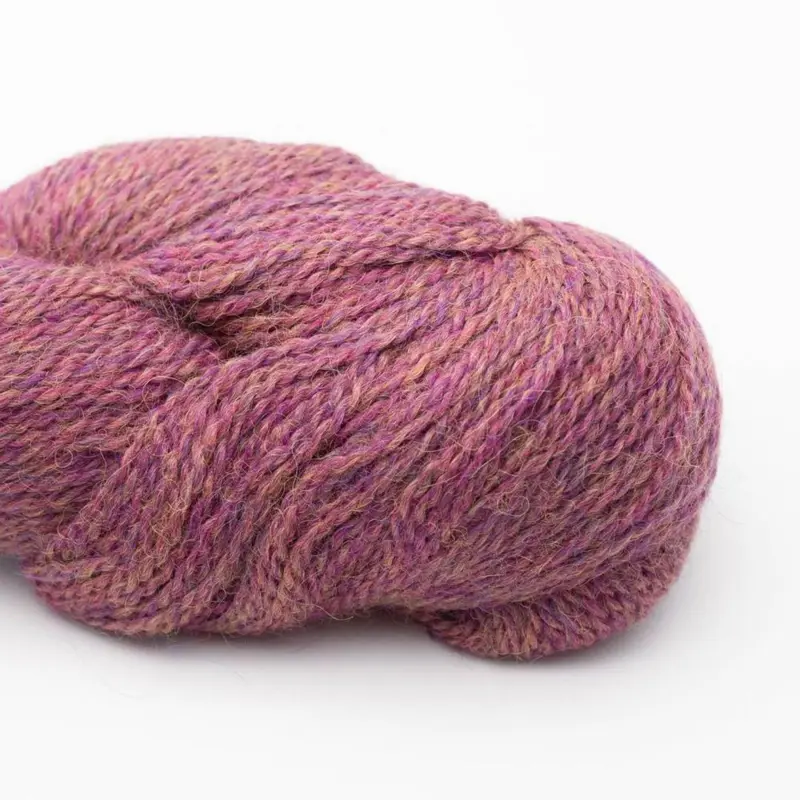 BC Garn Babyalpaca 10/2 RAS 128 Mørk Pink Heather RAS
