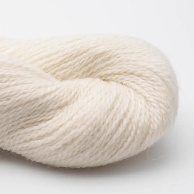 BC Garn Babyalpaca 10/2 RAS 100 Naturlig Hvid RAS